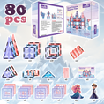 Load image into Gallery viewer, Princess Castle Magnetic Tiles Set