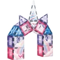 Load image into Gallery viewer, Unicorn Castle Magnetic Tiles