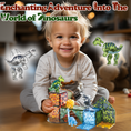 Load image into Gallery viewer, Dinosaur Magnetic Tiles