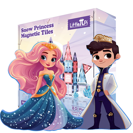 Princess Castle Magnetic Tiles Set