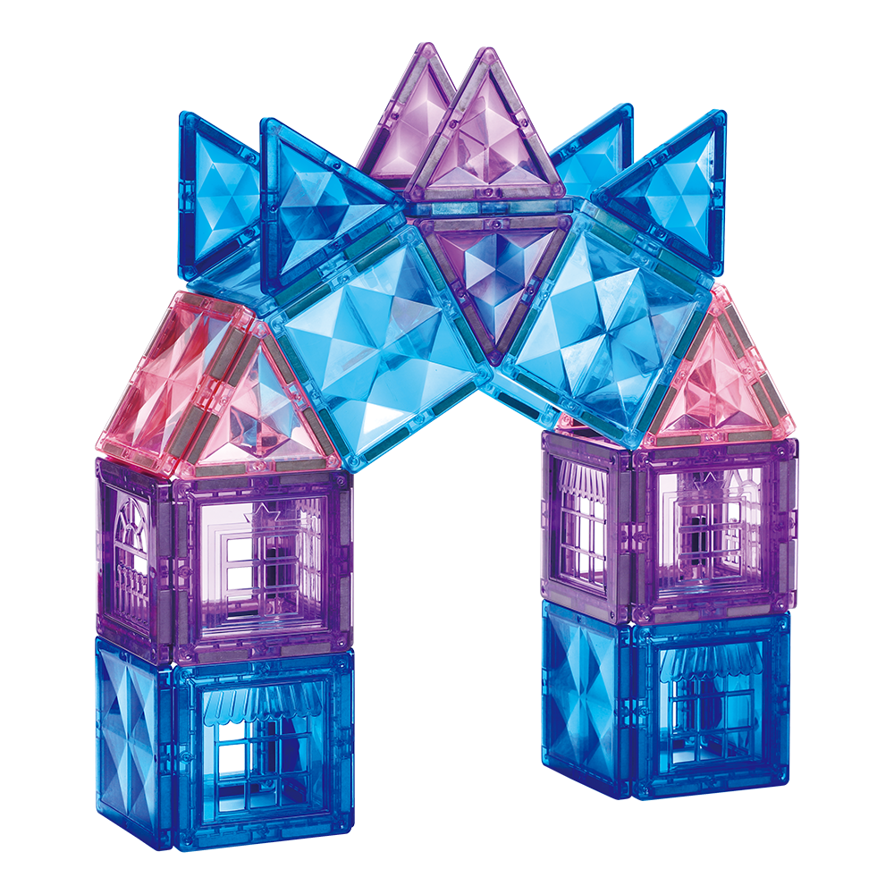 Frozen Castle Magnetic Tiles Set