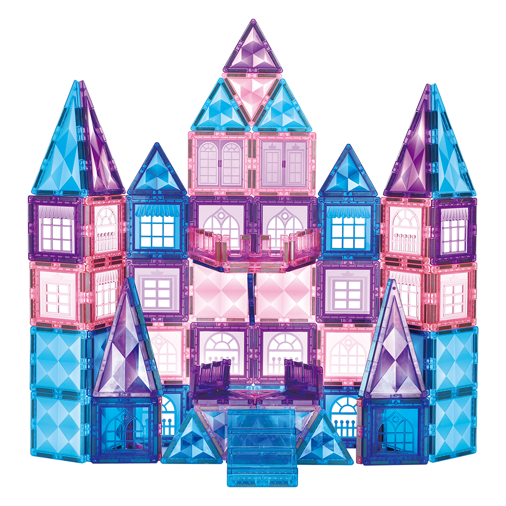 Frozen Castle Magnetic Tiles Set