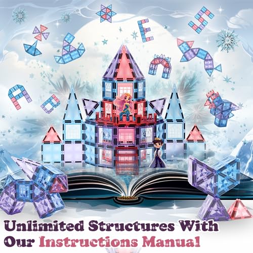 Princess Castle Magnetic Tiles Set