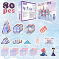 Load image into Gallery viewer, Princess Castle Magnetic Tiles Set

