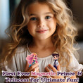 Load image into Gallery viewer, Princess Castle Magnetic Tiles Set
