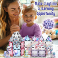 Load image into Gallery viewer, Unicorn Castle Magnetic Tiles

