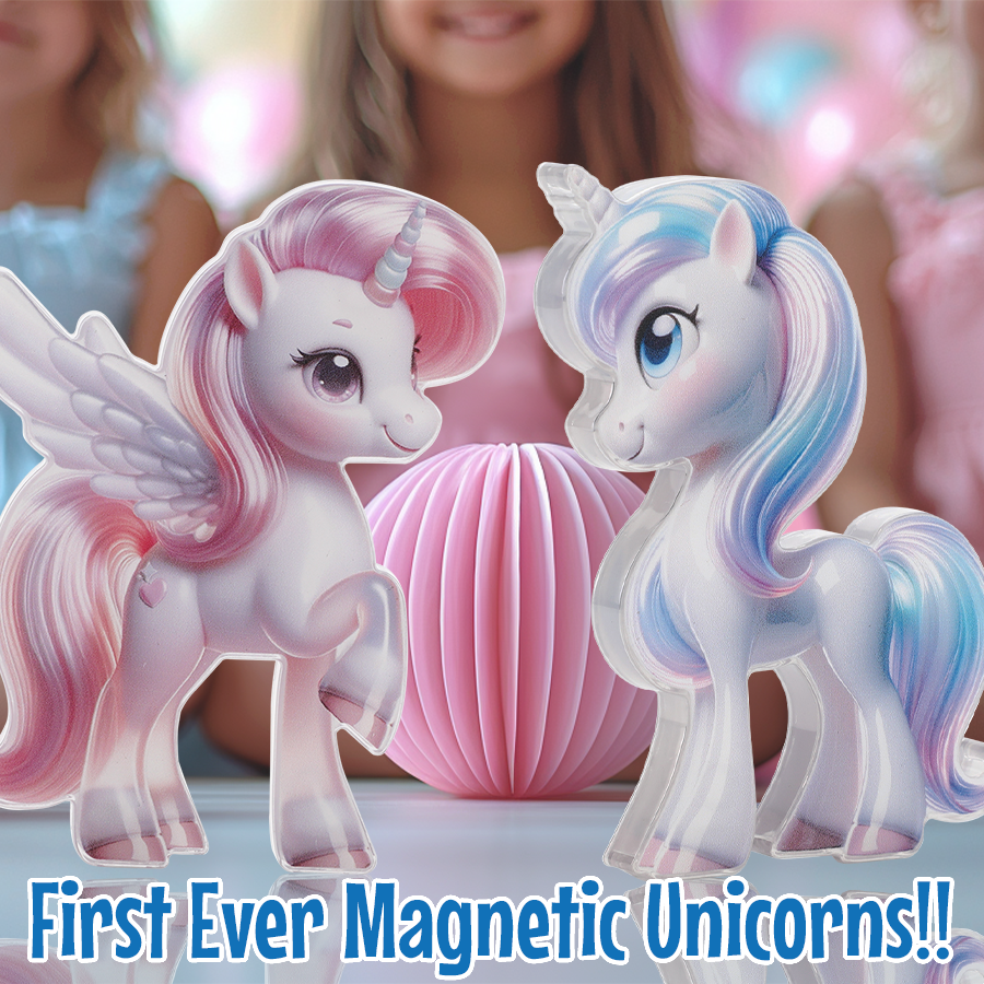 Unicorn Castle Magnetic Tiles